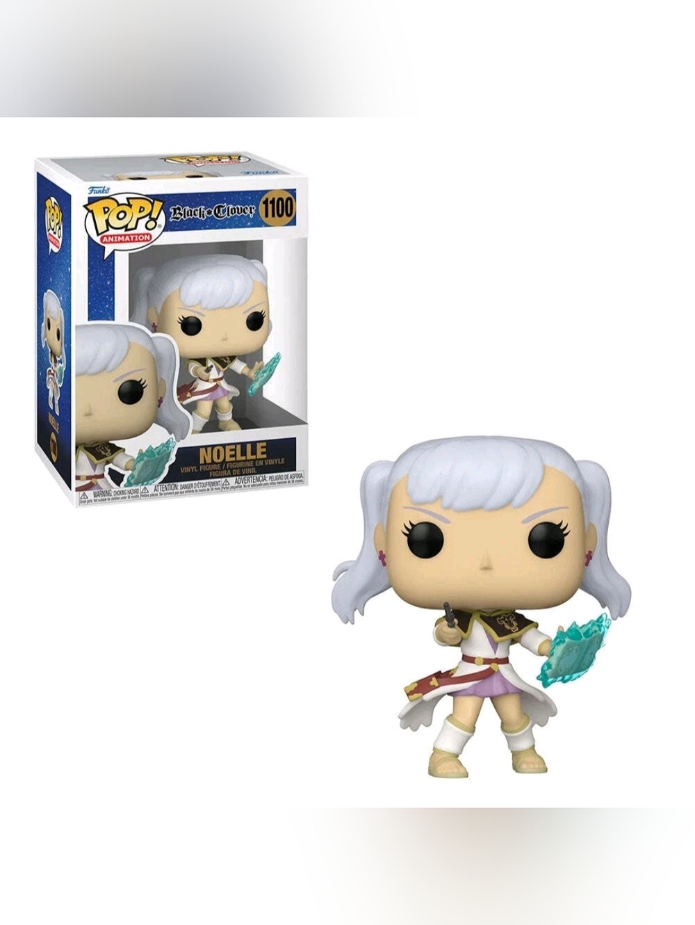 Funko Pop! Noelle (Black Clover) #1100— White Hair with Blue Magic